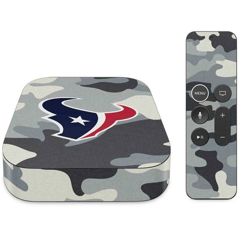 NFL Houston Texans Camo Apple TV Skin