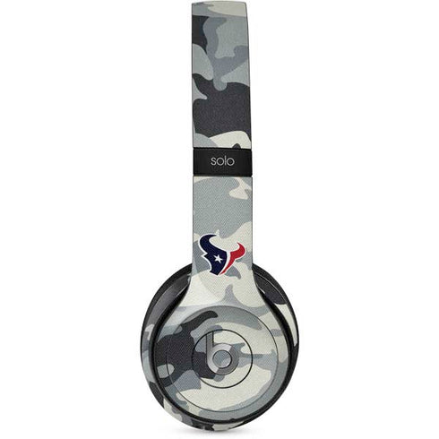 NFL Houston Texans Camo Beats Solo 2 Wired Skin