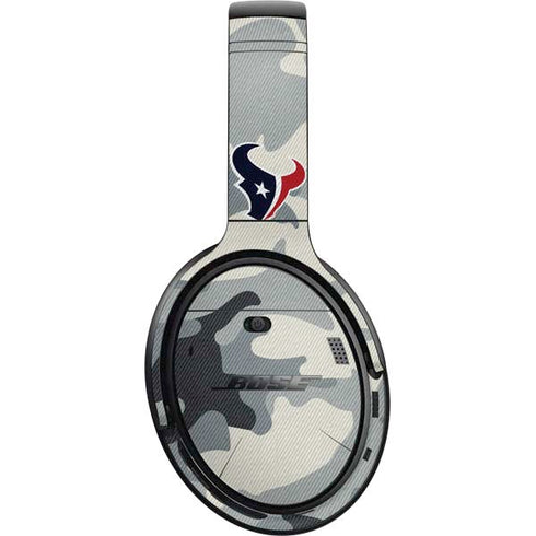 NFL Houston Texans Camo Bose QuietComfort 35 II Headphones Skin