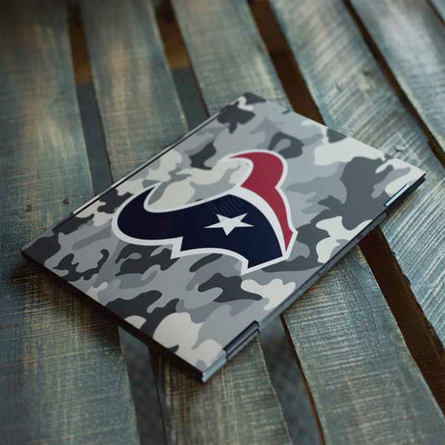 NFL Houston Texans Camo HP Envy Skin