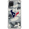 NFL Houston Texans Camo Galaxy A12 Clear Case