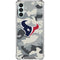 NFL Houston Texans Camo Galaxy A13 5G Clear Case