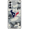 NFL Houston Texans Camo Galaxy A14 5G Clear Case