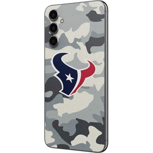 NFL Houston Texans Camo Galaxy A14 5G Skin