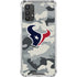 NFL Houston Texans Camo Galaxy A32 5G Clear Case
