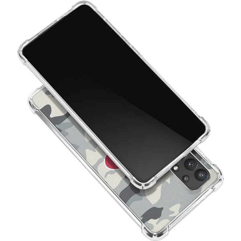 NFL Houston Texans Camo Galaxy A32 5G Clear Case