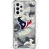 NFL Houston Texans Camo Galaxy A33 5G Clear Case