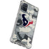 NFL Houston Texans Camo Galaxy A51 5G Clear Case