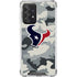 NFL Houston Texans Camo Galaxy A52 5G Clear Case