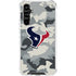 NFL Houston Texans Camo Galaxy A54 5G Clear Case