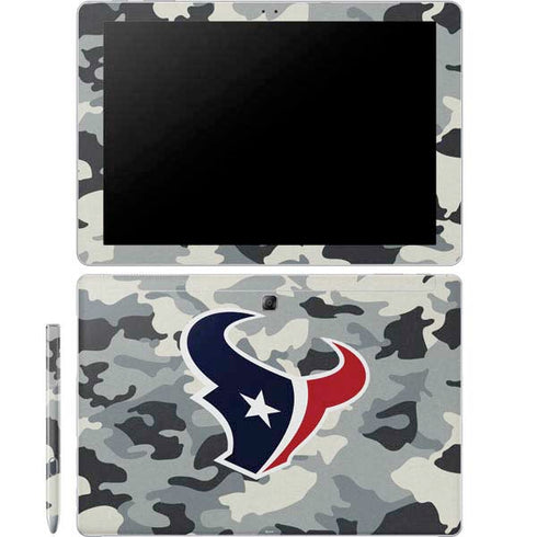 NFL Houston Texans Camo Galaxy Book 12in Skin