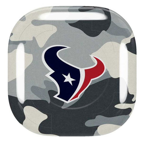 NFL Houston Texans Camo Galaxy Buds Pro Skin
