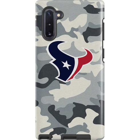 NFL Houston Texans Camo Galaxy Note 10 Pro Case
