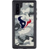 NFL Houston Texans Camo Galaxy Note 10 Waterproof Case