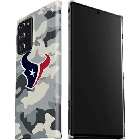 NFL Houston Texans Camo Galaxy Note20 Ultra 5G Lite Case