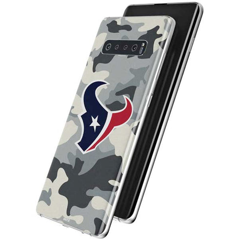 NFL Houston Texans Camo Galaxy S10 Plus Skin