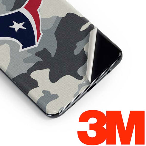 NFL Houston Texans Camo Galaxy S10 Skin