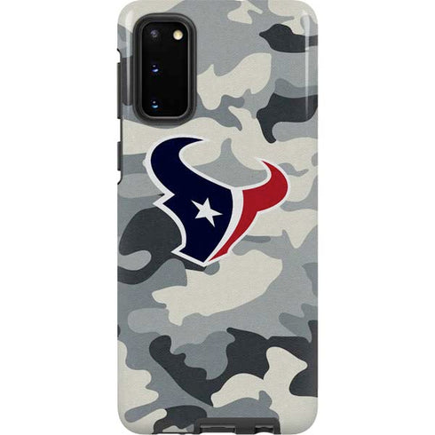 NFL Houston Texans Camo Galaxy S20 Pro Case
