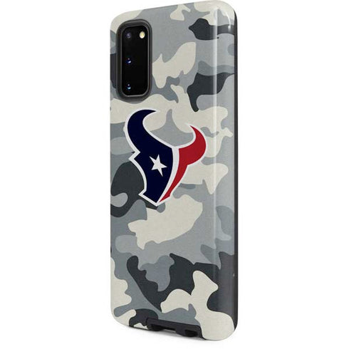 NFL Houston Texans Camo Galaxy S20 Pro Case