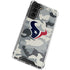 NFL Houston Texans Camo Galaxy S21 FE Clear Case