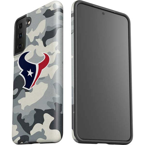 NFL Houston Texans Camo Galaxy S21 FE Pro Case