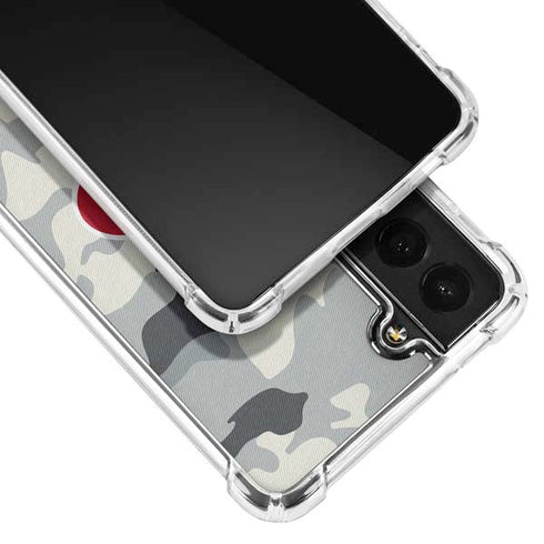 NFL Houston Texans Camo Galaxy S21 Plus 5G Clear Case