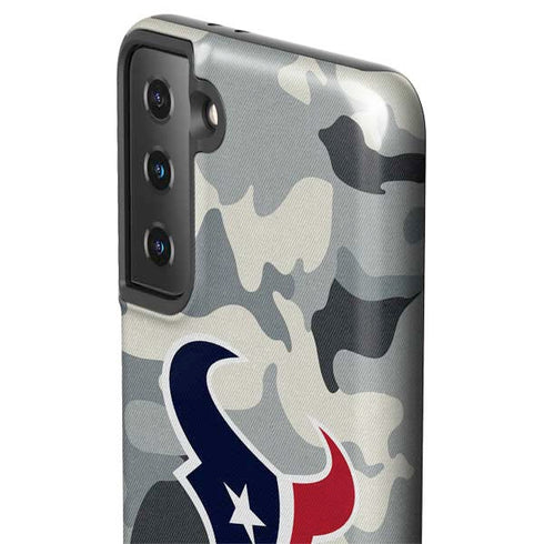 NFL Houston Texans Camo Galaxy S21 Plus 5G Pro Case