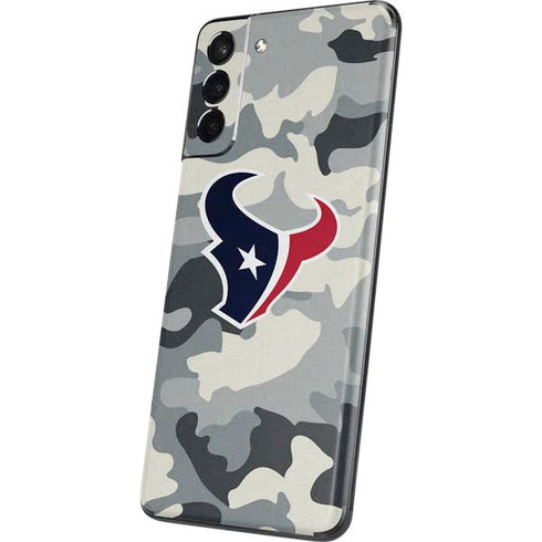 NFL Houston Texans Camo Galaxy S21 Plus 5G Skin