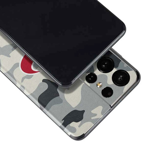 NFL Houston Texans Camo Galaxy S21 Ultra 5G Skin