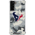 NFL Houston Texans Camo Galaxy S22 Plus Clear Case