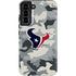 NFL Houston Texans Camo Galaxy S22 Plus Pro Case