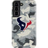 NFL Houston Texans Camo Galaxy S22 Pro Case