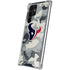 NFL Houston Texans Camo Galaxy S22 Ultra Clear Case