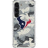 NFL Houston Texans Camo Galaxy S23 Clear Case