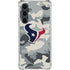 NFL Houston Texans Camo Galaxy S23 FE Clear Case