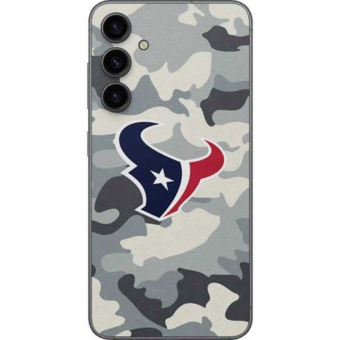 NFL Houston Texans Camo Galaxy S23 FE Skin