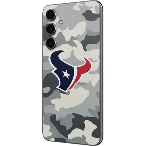 NFL Houston Texans Camo Galaxy S23 FE Skin