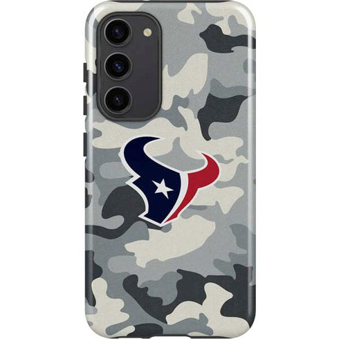 NFL Houston Texans Camo Galaxy S23 Plus Pro Case