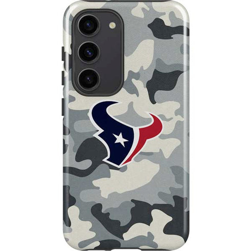 NFL Houston Texans Camo Galaxy S23 Pro Case