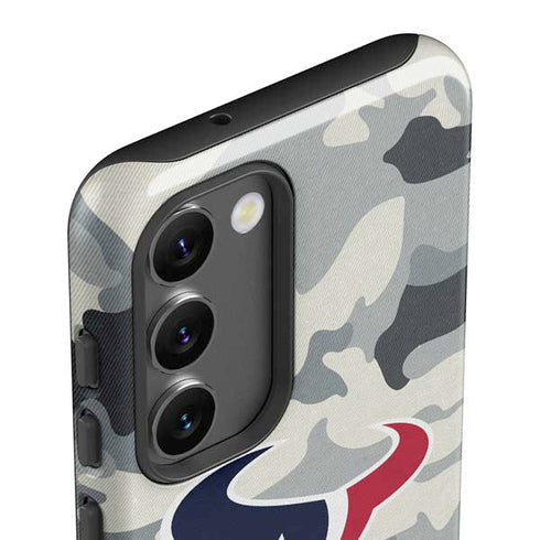 NFL Houston Texans Camo Galaxy S23 Pro Case