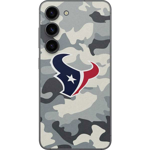 NFL Houston Texans Camo Galaxy S23 Skin