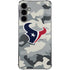NFL Houston Texans Camo Galaxy S24 Plus Clear Case