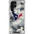 NFL Houston Texans Camo Galaxy S24 Ultra Clear Case