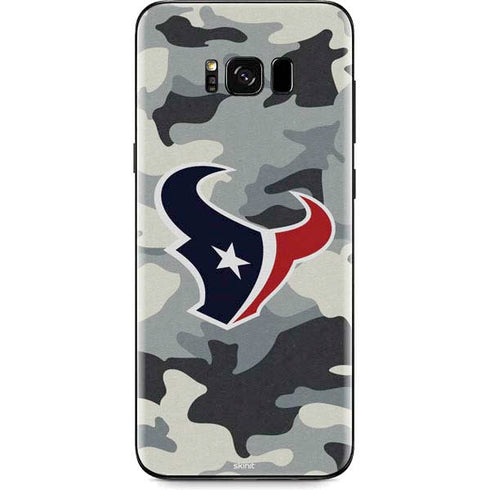 NFL Houston Texans Camo Galaxy S8 Plus Skin