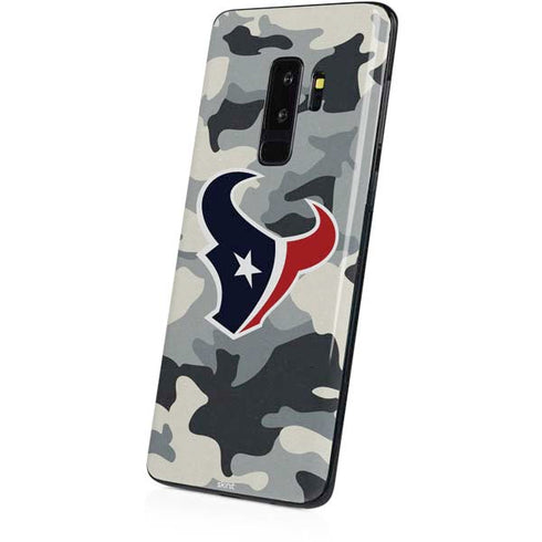 NFL Houston Texans Camo Galaxy S9 Plus Skin