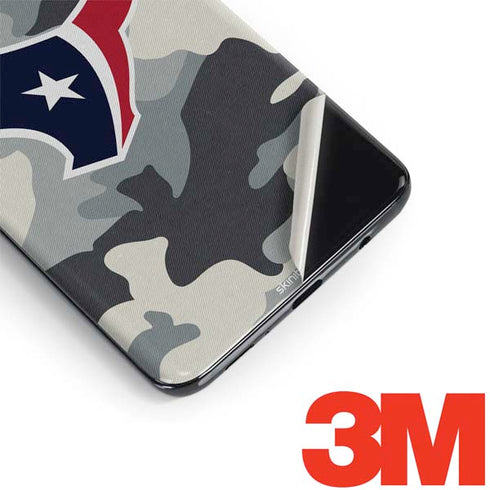 NFL Houston Texans Camo Galaxy S9 Skin