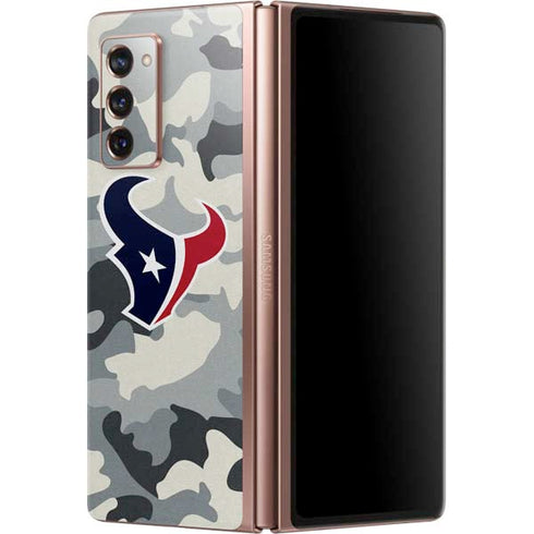 NFL Houston Texans Camo Galaxy Z Fold2 5G Skin
