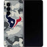NFL Houston Texans Camo Galaxy Z Fold4 5G Skin