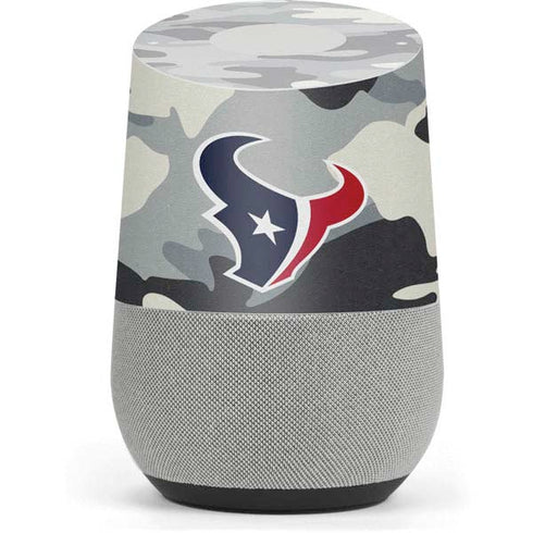 NFL Houston Texans Camo Google Home Skin
