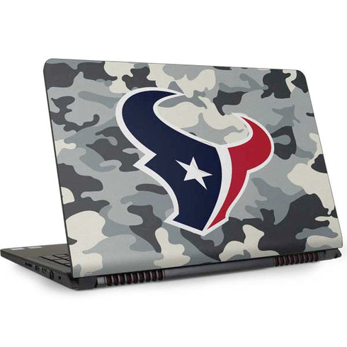 NFL Houston Texans Camo Dell Inspiron Skin
